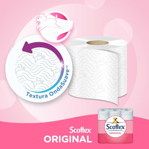 Scottex Original Toilet Paper - 40 Rolls