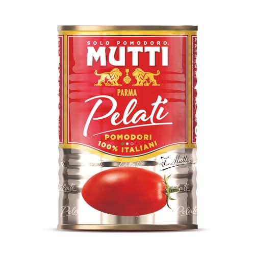 MUTTI - Pomodori Pelati, 400g, Confezione da 6 unità