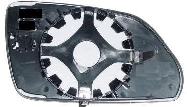 RICAM 00336 PIASTRA SPECCHIO PER OCTAVIA LATO DESTRO (LATO PASSEGGERO) DAL 2005/01 AL 2009/01