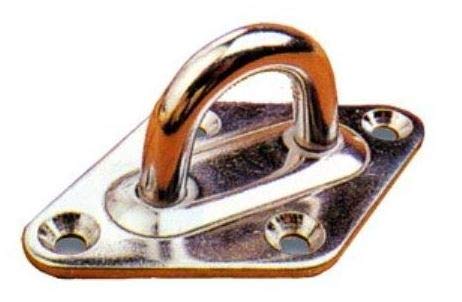 BASETTA Inox con Arco 40x64 MM