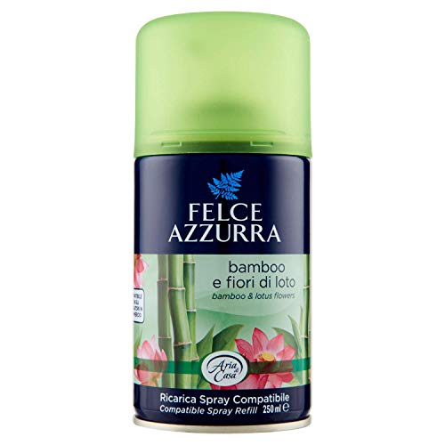 Felce Azzurra - Ricarica Profumatore Ambiente Spray The Bianco e Osmanto per Profumatore per Ambienti Diffusore Automatico, Deodorante Ambiente Profumo Istantaneo a Lungo, Profumatori Diffusori 250 ml