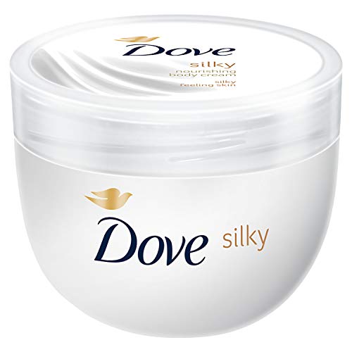 Dove Nourishing Silky Body Cream, 300ml (Packaging may vary)