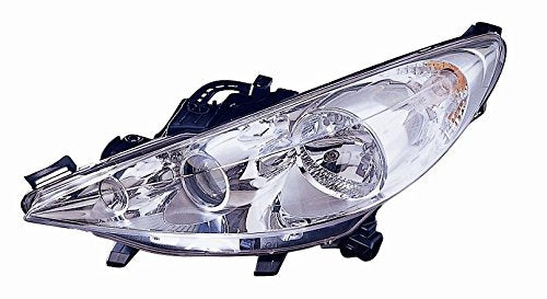 FARO DEPO H7-H7-H1 CON FENDINEBBIA PARABOLA CROMATA PRED. REG. ELETTR. PEUG. 207-05>'06 - DX