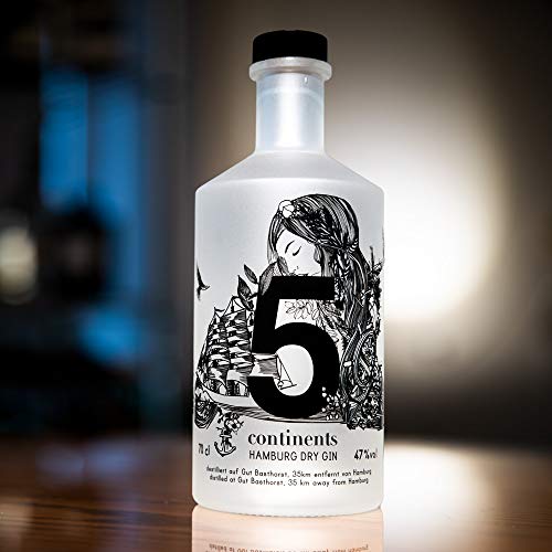 5 CONTINENTS HAMBURG DRY GIN - 70CL