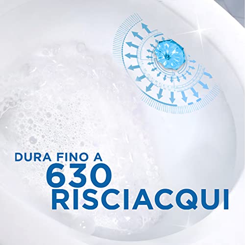 Duck Fresh Discs Gel Igienizzanti WC, Fragranza Marine, Confezione da 2 Applicatori e 12 Dischetti