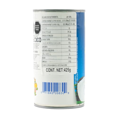 Coco Lopez Coconut Cream Tin 425 g.