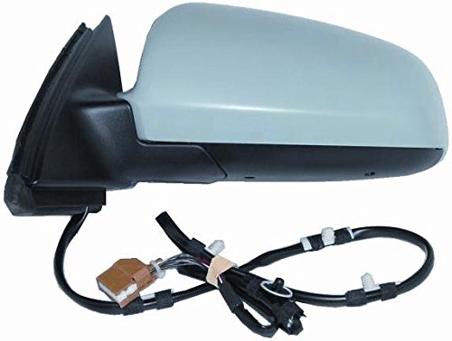 CG94 RETROVISORE Elettrico Termico Ribaltabile Sinistra [Lato Guida] per Auto: A4 - Calotta da VERNICIARE - 7PIN - Vetro ASF.