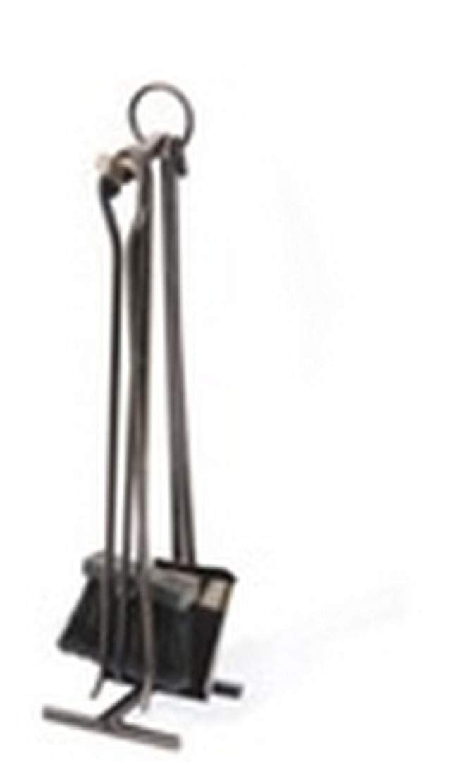 arredo casa - SET ATTREZZI per CAMINO 16X57 cm