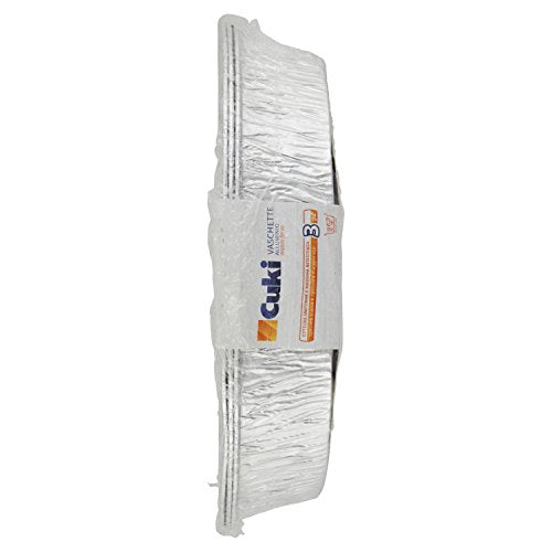 Cuki - Vaschette Alluminio, Doppia Forza, Forno E Microonde - 8 confezioni da 3 pezzi [24 pezzi]