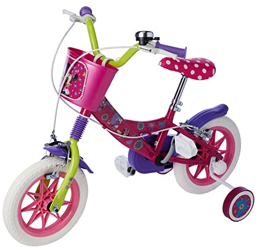 Disney 13126 Minnie-Bicicleta 12'', Multicolore,
