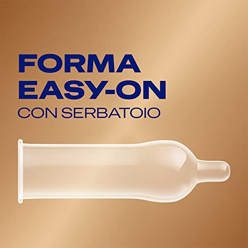 Durex Real Feel, Preservativi Senza Lattice, Sensazione Naturale di Contatto sulla Pelle