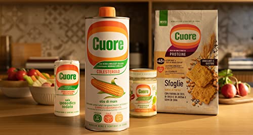 Cuore, Sale Iposodico Iodato, Formato da 180 g, Ridotto Apporto Di Sodio