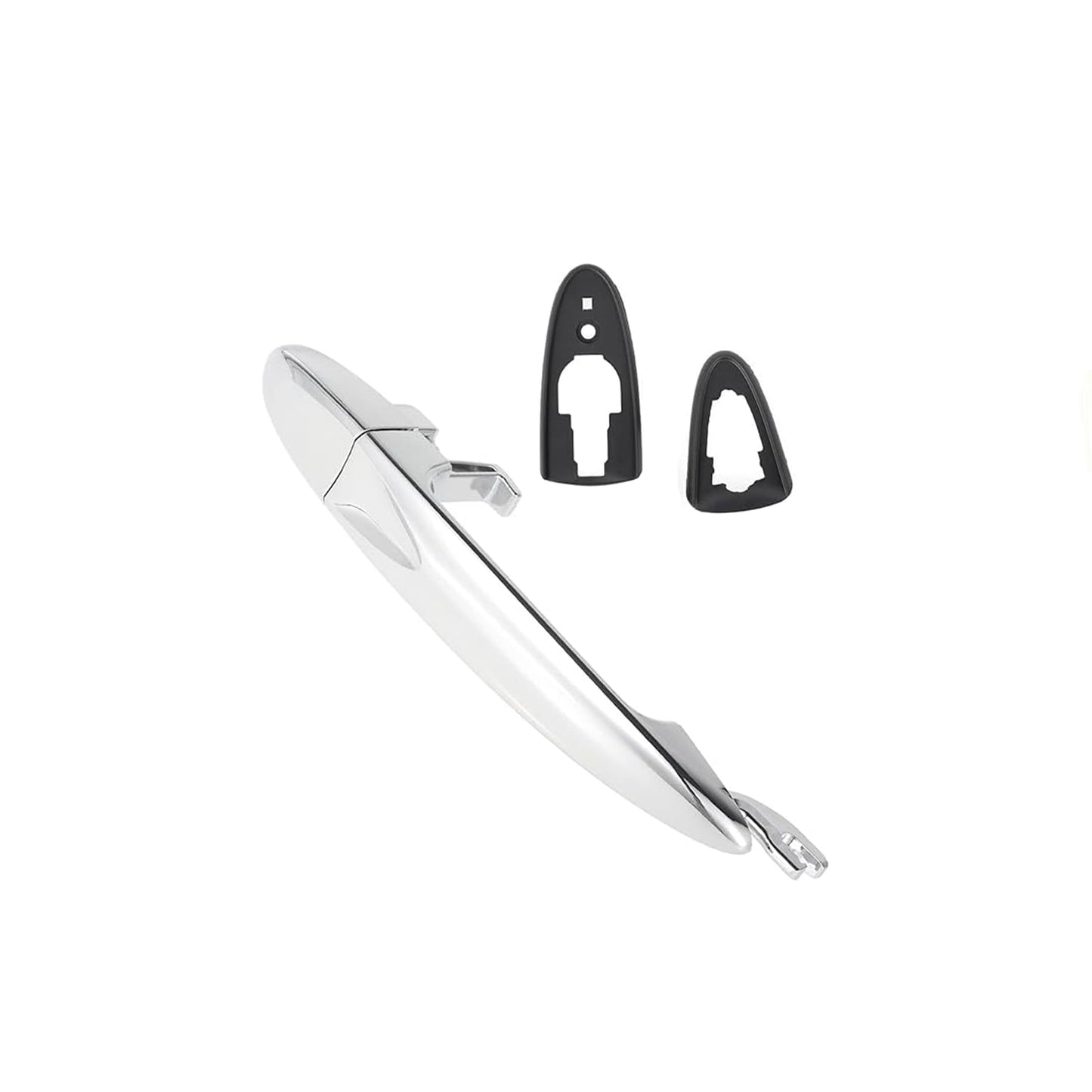 CG94 - Maniglia Apriporta Esterna Satinata Anteriore Destra [Lato Passeggero] Compatibile per Auto Y 2003-2006