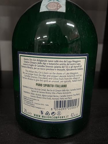 FRANCOLI GIN MAJOR DRY - 70CL