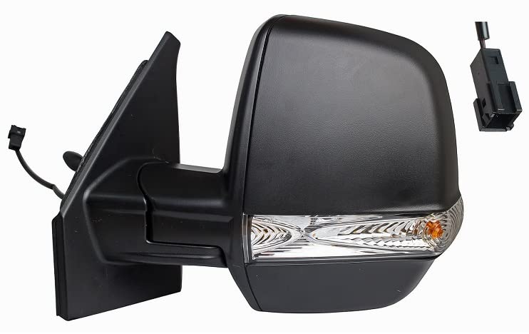 CG94 - RETROVISORE FI!AT DOBLO' 2015 MECC. C/FAN. MOD. CARGO NERO 2PIN SX