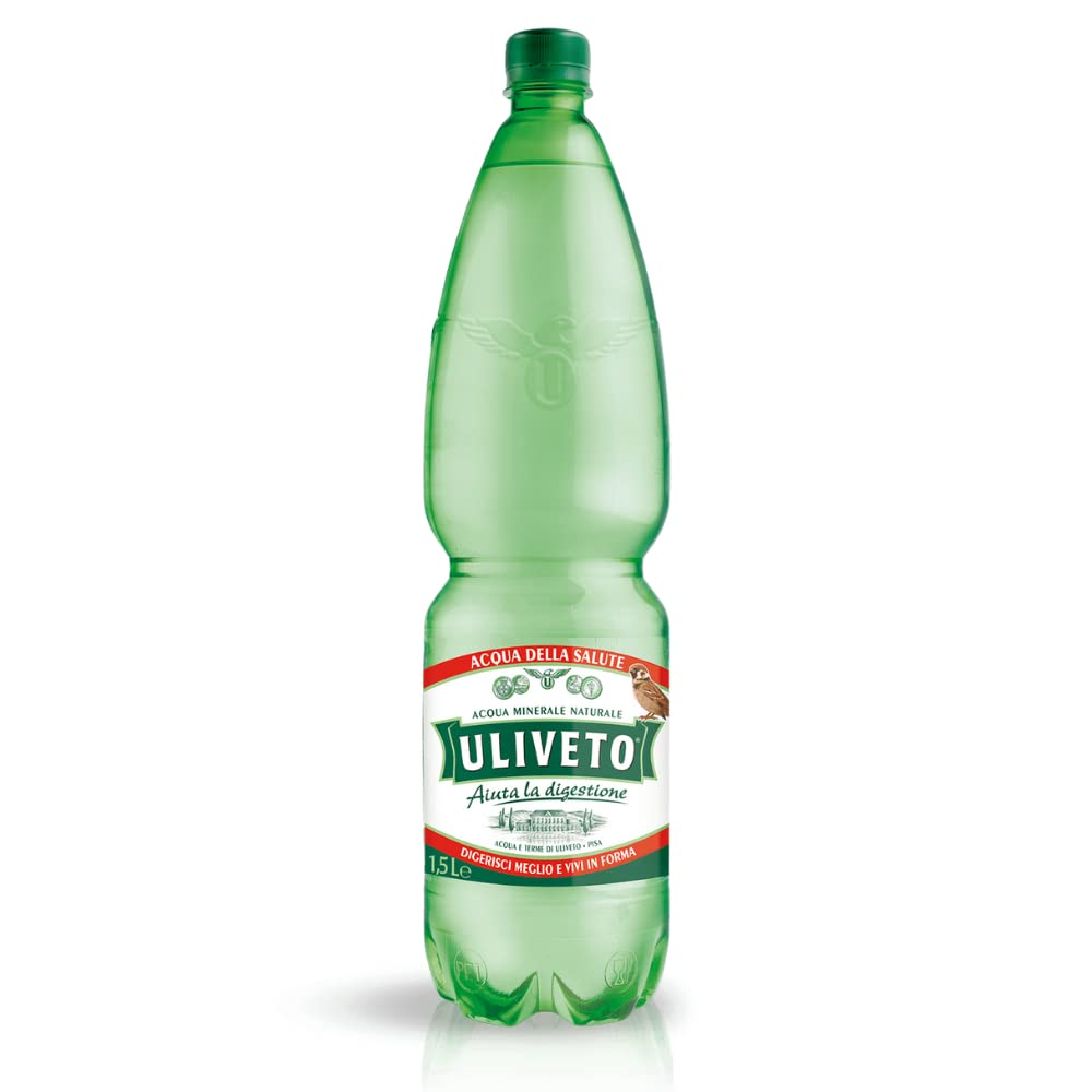 Uliveto Acqua Effervescente 24 Bottiglie da 1.5 Litri