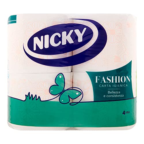 Nicky Fashion Carta Igienica a 4 veli
