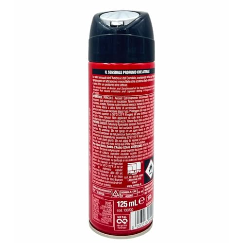 Intesa Deodorante Unisex Ambra D'Arabia Sex Unisex 125 Ml