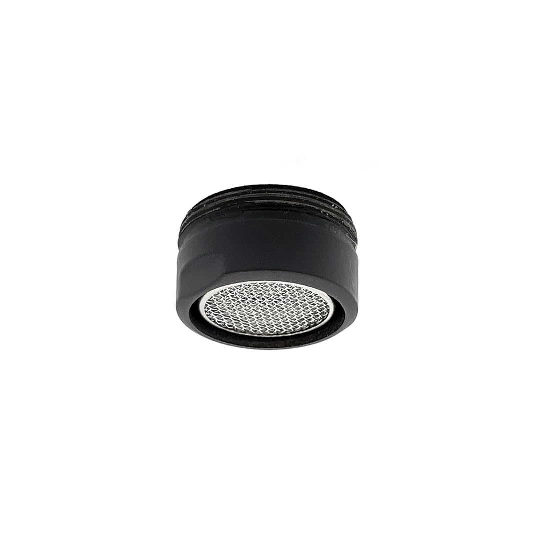 CG94 - Areatore Maschio M.24x1 Nero Opaco Int. In Acciaio Inox I-Ba