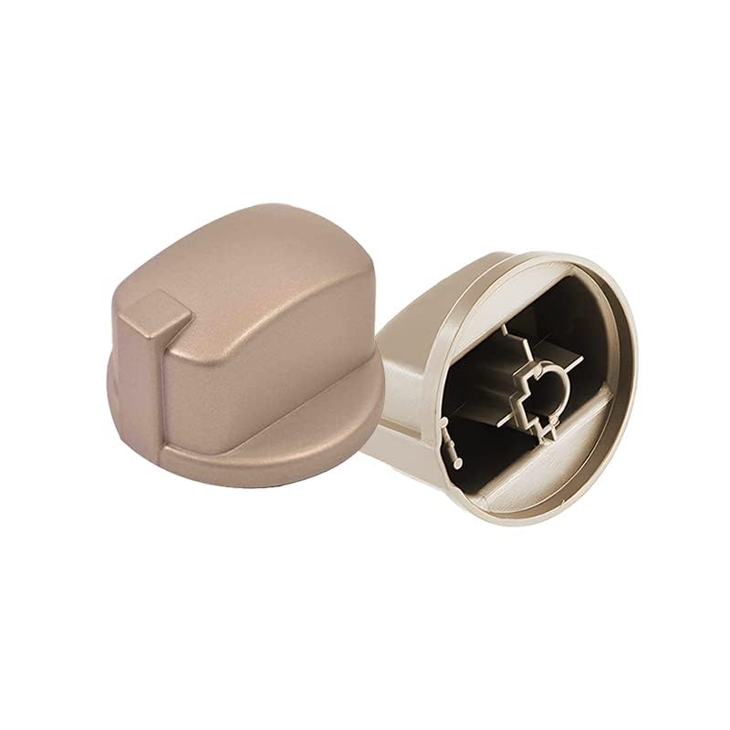 CG94 Manopola di controllo interruttore per forno e fornello (oro/inox) compatibile C00284958