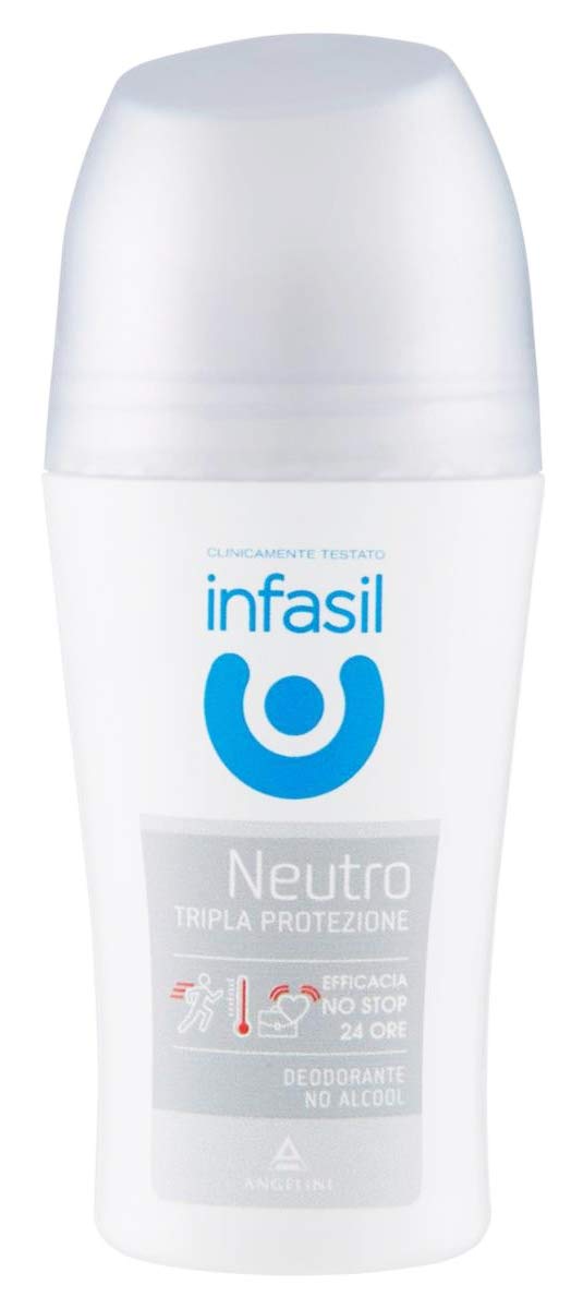 Set 12 INFASIL Deodorante Roll-On N.TRiparazione LA Protezione 50 ml Cura del corpo