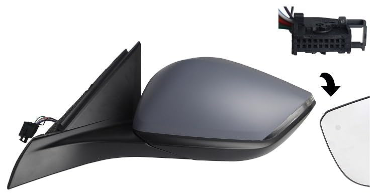 CG94 - RETROVISORE | PG. 308 21' - 408 22 - ASTRA L 21' EL. TER. RIB. FAN. E LUCE CORT. SONDA PR. 12PIN BLIS DX