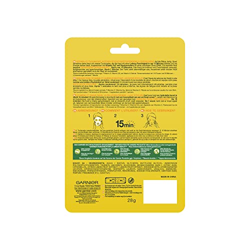 Garnier - Cofanetto 5 maschere in tessuto idratante