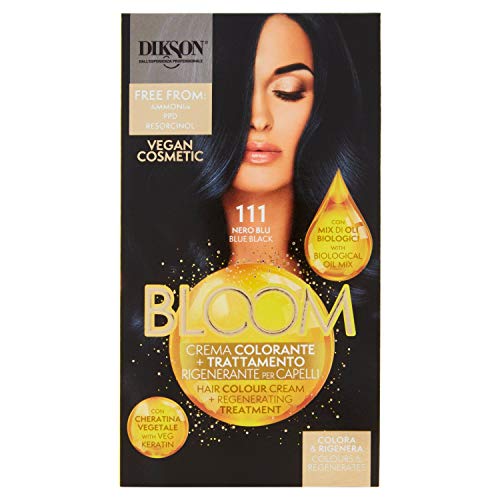 DIKSON BLOOM CREMA COLORANTE CAPELLI 600 BIONDO SCURO | MIX DI OLI BIOLOGICI