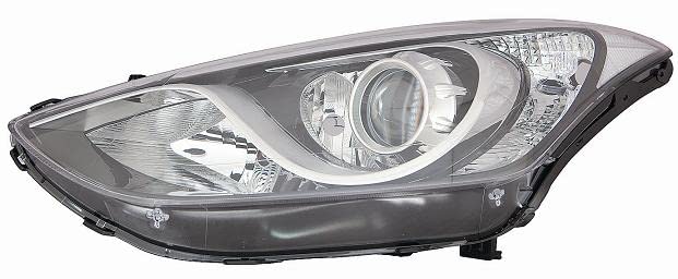 CG94 PROIETTORE H7-H7-H7-PY21 CON MOTORE ELETT. [Lato SX] PARABOLA CROMATA Per Auto: I30