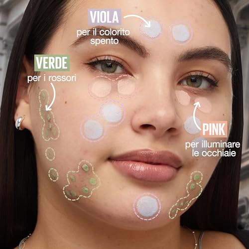 Maybelline New York Correttore Multi-Uso, Idratante e con Coprenza Modulabile, Imperfezioni e Occhiaie Coperte, Con Bacche di Goji e Haloxyl, Cancella Età, Tonalità: 00 Ivory, 6,8 ml
