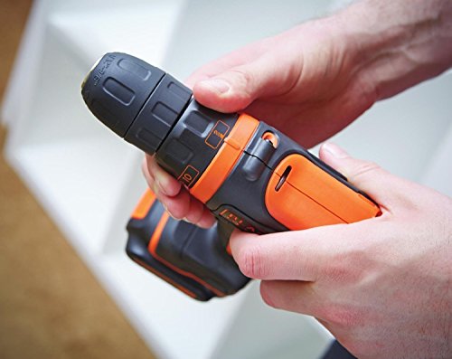 BLACK+DECKER BDCDD12-QW Trapano/avvitatore compatto 10.8V - 1.5AH