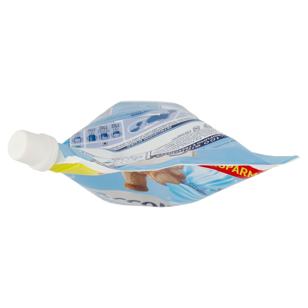 10x Coccolino Ammorbidente Concentrato Aria di Primavera,Eco Pack 26 Lavaggi,Formato Risparmio in Busta da 600ml + 1 Busta di Talco Felce Azzurra in omaggio da 100g