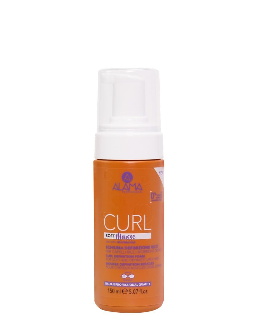 Alama Schiuma no gas che dona definizione morbida e naturale, 150 ml