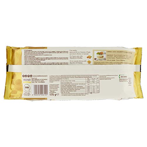 Vicenzi Amaretto d'Italia Biscotti Amaretto, 175g