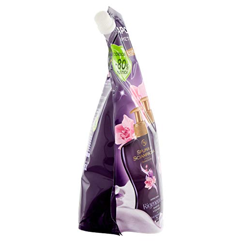 Spuma Di Sciampagna Ecoricarica Sapone Liquido Mani Latte Di Mandorla E Burro Di Karitè - 1500 Ml