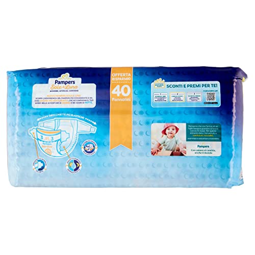 PAMPERS SOLE&LUNA JUNIOR pacco doppio x30 pezzi
