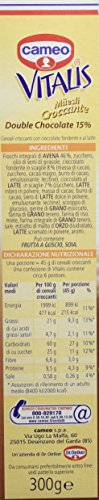 Cameo Vitalis Croccante Con Cioccolato Fondente e al Latte, 300 Gr - [confezione da 8]