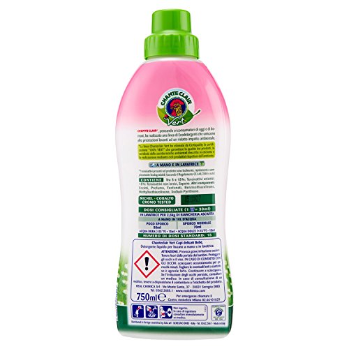 Chanteclair Capi Delicati Bebè Ecodetergente - 4 pezzi da 750 ml [3 l]