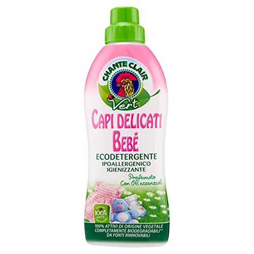 Chanteclair Capi Delicati Bebè Ecodetergente - 4 pezzi da 750 ml [3 l]