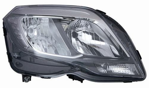 CG94 PROIETTORE H7-H15 CON MOTORE ELETT. [Lato DX] PARABOLA NERA Per Auto: GLK X204
