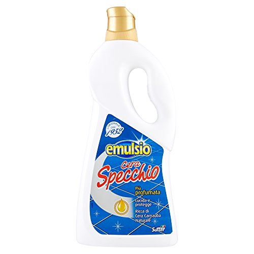Emulsio - Cera Specchio, Lucida e Protegge - 6 pezzi da 750 ml [4500 ml]