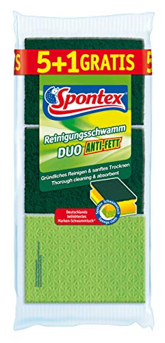 Spontex Duo Anti-Grease Cleaning Sponge