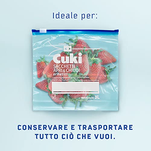 Cuki Sacchetti Apri e Chiudi Ermetici Picooli