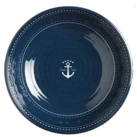 Marine Business Set 6 Piatti Fondi Sailor Soul, Ø 22 cm