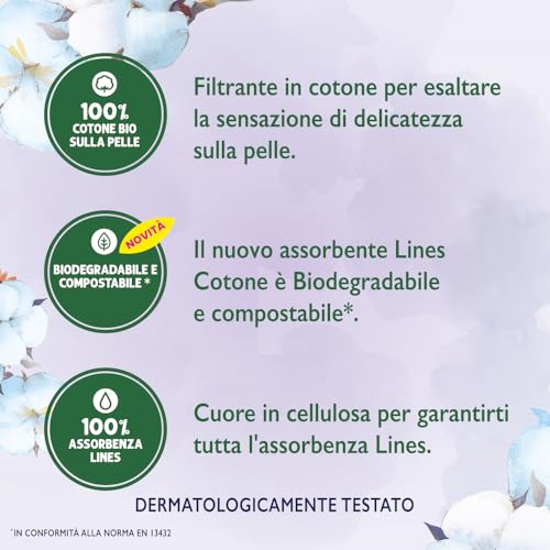 Lines Cotone Ultra Notte con