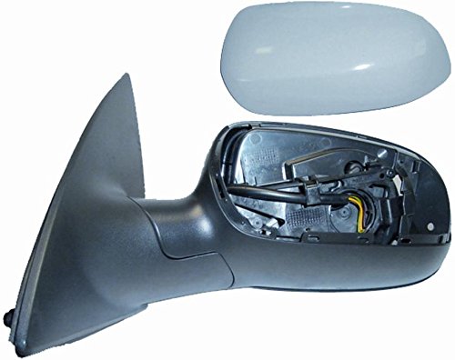 CG94 RETROVISORE Elettrico Termico Sinistra [Lato Guida] per Auto: Corsa - Calotta Nera VERNICIABILE - Vetro ASF.