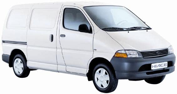 CG94 RETROVISORE Manuale Destro [Lato Passegero] per Auto: Hi-Ace - Calotta Nera