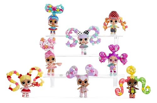 L.O.L. Surprise! Hair Beads Tots - Bambola da collezione con 60+ perline per capelli - Bambola con perline per capelli con acconciature fai-da-te - Età 4+