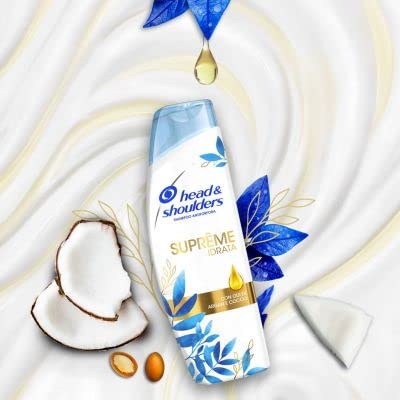 Head & Shoulders Shampoo Antiforfora Supreme Idrata, con Olio di Argan, con Ingredienti Sublimatori, 225ml