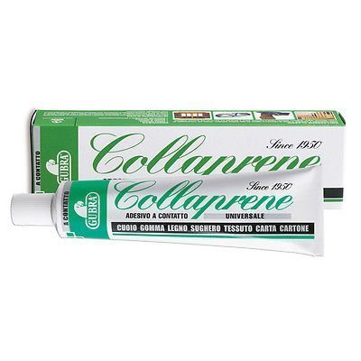 Adesivo Universale a contatto "Collaprene" (2 Confezioni, 300 ML) per gomma cuoio legno sughero tessuto carta tomaie 150 ML